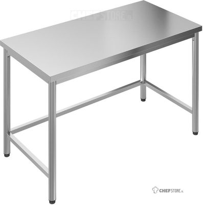 Gastro M | RVS werktafel | zonder onderblad | 70x70x85cm | GN106
