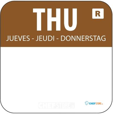 Voedseletiketten Donderdag | Kleurcode Bruin | Vogue | L934