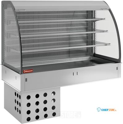 wand, top+vitrine-3niv.gekoel.gevent.3gn1/1 dpa/btva312-s | Diamond | DPA/BTVA312-S 1