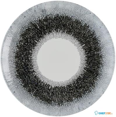 Churchill Super Vitrified Churchill Studio Prints Fusion Black Evolve Coupe Bord 22 cm Pak van 12 - HR302