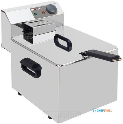 Diverso By Diamond Elektrische Friteuse Tafelmodel 7 Liter - WR-EF07-S7 1