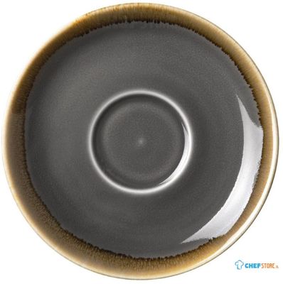 Olympia Kiln cappuccinoschotels grijs 14cm  | HC391