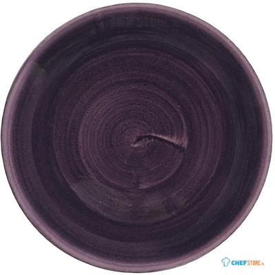 Churchill Stonecast Patina Cobalt Deep Purple Evolve Coupe Bord 22 cm Pak van 12 - DX060