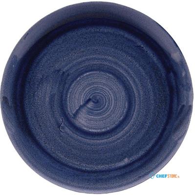Churchill Stonecast Patina Cobalt Blue Evolve Coupe Bord 28.6 cm Pak van 12 - FC167