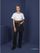 Whites Southside Sloof Blauw Denim 43x70cm, Whites Chefs Clothing BB465 10