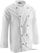 Whites Chicago unisex koksbuis lange mouw wit M | DL710-M 3