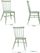 Bolero Windsor Aluminium Groene Stoelen (4 Stuks) - DX687 5