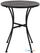 Bolero ronde stalen bistro tafel zwart 60cm | GG705 5