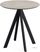 Infinity Terrastafel Zwart Frame + Moonstone HPL 70 cm - Essentials 120011370