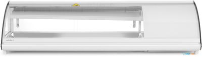 Sushivitrine B=130cm | GN 1/3 | 63L | Wit | Hendi 233757