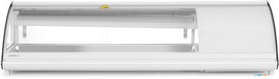Sushivitrine B=130cm | GN 1/3 | 63L | Wit | Hendi 233757