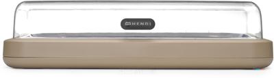 HENDI 871935 Koeldisplay UNIQ, , designed by Robert Bronwasser, GN 1/1, Beige, 593x389x(H)147mm
