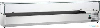 Bartscher Koelopzetvitrine GL4 10 X 1/4 GN - 110174 1