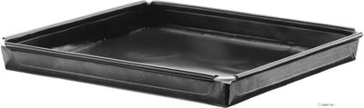 HENDI 808344 Ovenschaal voor Speedovens, non-stick coating, versterkt, , Zwart, 290x290x(H)20mm, Vierkant