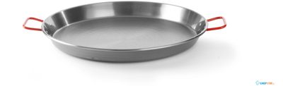 Hendi Paellapan plaatstaal 460x40 mm | diameter 46cm | 622308