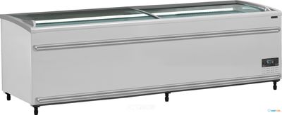 TEFCOLD Supermarktkoeler/-Vriezer met Gebogen Glas voor Volledige Zichtbaarheid - SFI250-CF VS