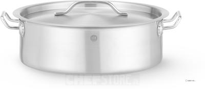 HENDI 836514 Stoofpan met deksel, , 14,1 Liter, Diameter ⌀ 36 cm - Hoogte 13,9 cm