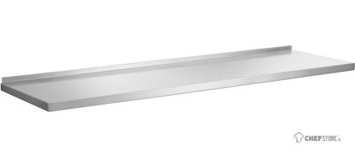 Bartscher Wandplank 1200x355x27 CNS - 603004 1