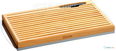 Broodsnijplank met broodmes | 47 x 26 cm | Bartscher | C120100 1