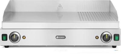 Hendi Bakplaat 2/3 glad, 1/3 geribd 460x720x240 mm 230V 3500W | 203163 1