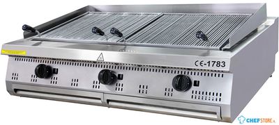 Maxima Premium Chargrill - 3 Zones - Driedubbel - 90 cm Diep - Gas - 09398593