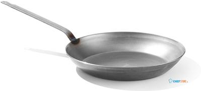 Hendi Koekenpan plaatstaal 320x5 mm= bodem 260 mm Klassiek | diameter 32cm | 628621 1