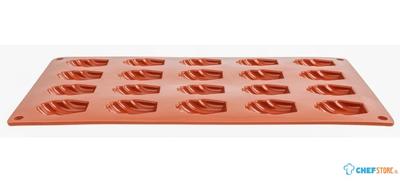 Siliconen bakvorm | 20 mini-madeleines | Pavoni Italia | N939