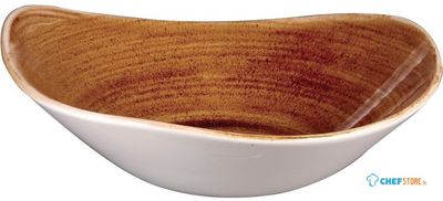 Churchill Stonecast Patina Vintage Copper Lotus Kom 23.5 cm Pak van 12 - DR666