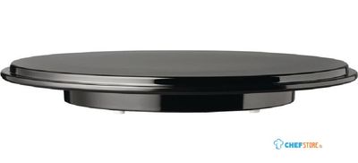 Melamine ronde taartschotel zwart | GK858