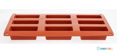 Siliconen bakvorm | 9 mini-cakes | Pavoni Italia | N941