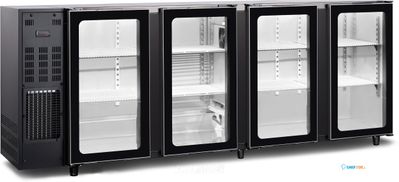 BARKAST - MET COMPRESSOR 2675mm 4 GLASDEUREN - TBC4G 267B