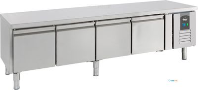 Koelwerkbank | 650mm hoog | 4 Deuren | Standard Line | Geforceerd | Combisteel | 7450.0765