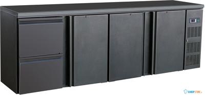 BARKOELER ZWART 3DRS 2 LADEN - CombiSteel 7450.0326 1