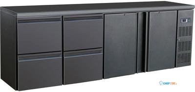 BARKOELER ZWART 2DRS 4 LADEN - CombiSteel 7450.0327 1