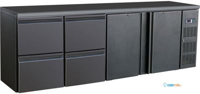BARKOELER ZWART 2DRS 4 LADEN - CombiSteel 7450.0327 1