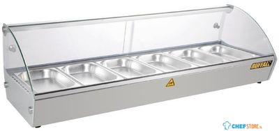 Buffalo warmhoudvitrine 68ltr | CW148