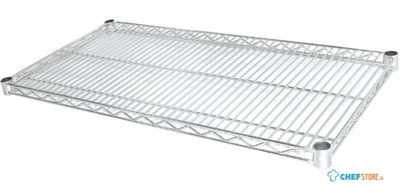 Chroom Schappen Voor Voorraadrekken | 91,5X45,7cm | Vogue | U889