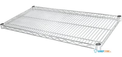 Chroom Schappen Voor Voorraadrekken | 91,5X61cm | Vogue | U892