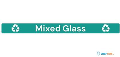 Jantex JB495 Slim Bin Label - Gemengd glas