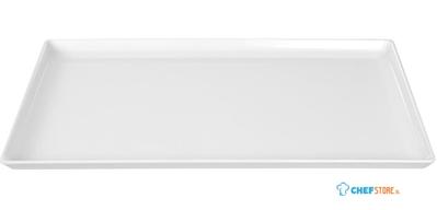 Platte melamine schaal wit GN1/1 | GF074