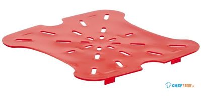 Cambro FreshPro Rood Afvoerrek 195 X 195 mm - CU148