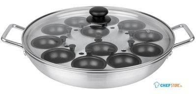 Vogue Aluminium Eierpocherset 35cm - HT975