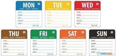 Oplosbare Stickers Weekset | Vogue | GH326