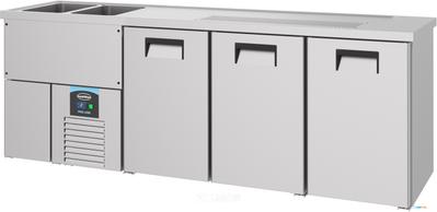 Bierkoeler 3 Deuren 2L | Combisteel | 7489.5345 1