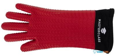 MasterClass Siliconen Ovenhandschoen Met Katoenen Binnenhoes - Kitchen Craft DB879