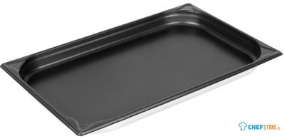 Vogue RVS GN1/1 bak met antikleeflaag 40mm | CS754