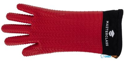 MasterClass Siliconen Ovenhandschoen Met Katoenen Binnenhoes - Kitchen Craft DB879