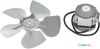 Polar AW113 verdamperventilatormotor en waaier