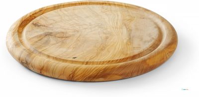Serveerplank Olijfhout - HENDI - ø260x(H)25mm - 505397 1