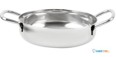 Olympia Tafel Presentatie Dubbel Handvat Schaal RVS 125mm - HY100